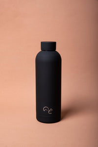 Water Bottle 500ml | Matte Black - Fit-SquirrelAccessoriesMatte Black500ml
